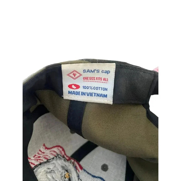 Eagle USA Leaf Flag Men's Camouflage Baseball Cap Hat - Picture 4 of 4